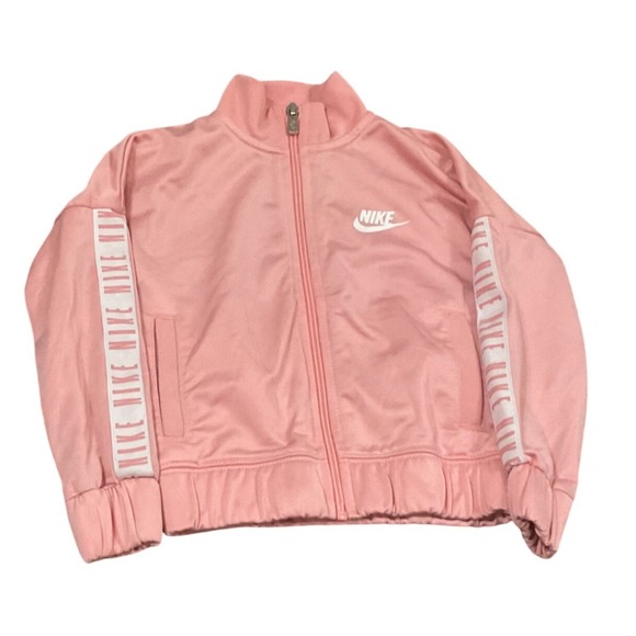 Nike Other - Nike Track Jacket Toddler 3T Pink Excellent Branded Sleeve Taping Full Zip